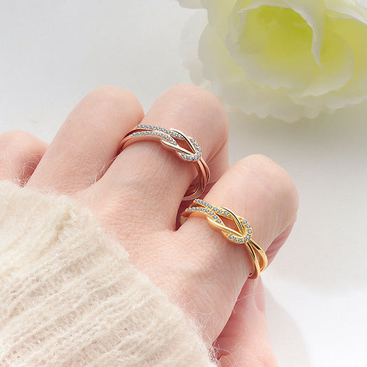 Women's Special-interest Design Stylish And Simple Personality Ring