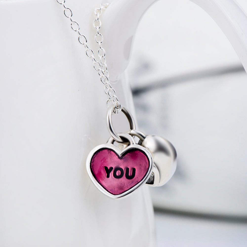 925 Silver Heart Pendant Necklace – Simple & Elegant
