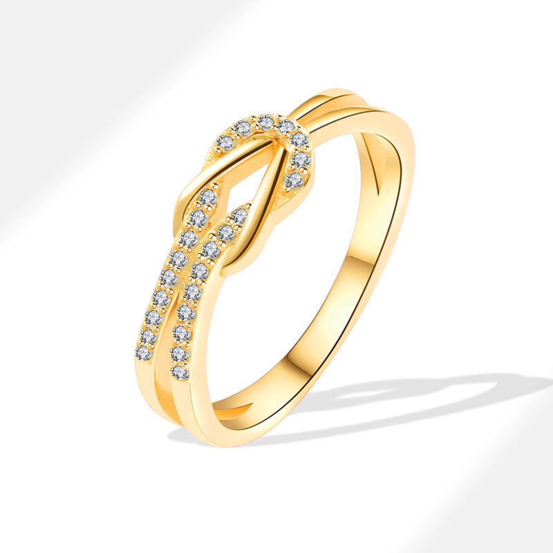 Women's Special-interest Design Stylish And Simple Personality Ring