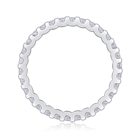 Luxury Moissanite Silver Ring