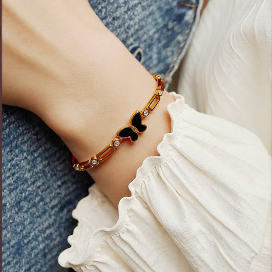 Lxalry – Gold Electroplated Cuff Bracelet for Women