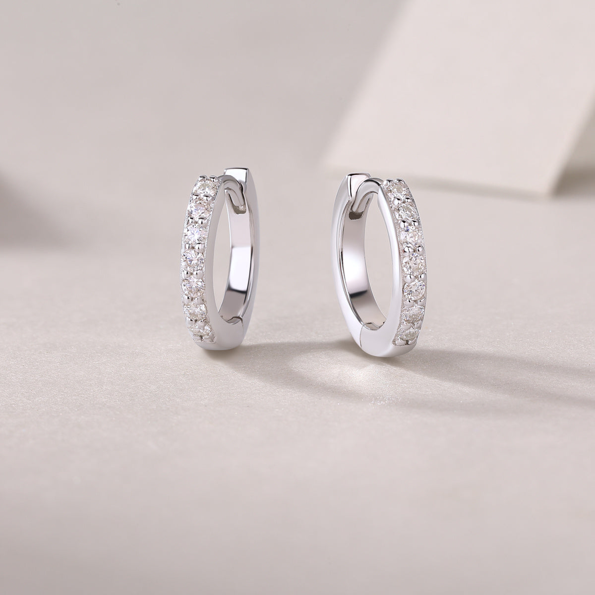 Sure Diamond Set Moissanite Silver Earrings Luxury Fashion Diamond Earrings Stud Earrings