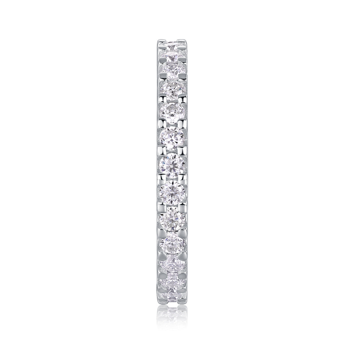 Luxury Moissanite Silver Ring