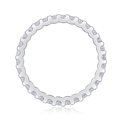 Luxury Moissanite Silver Ring