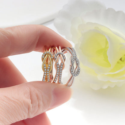 Women's Special-interest Design Stylish And Simple Personality Ring